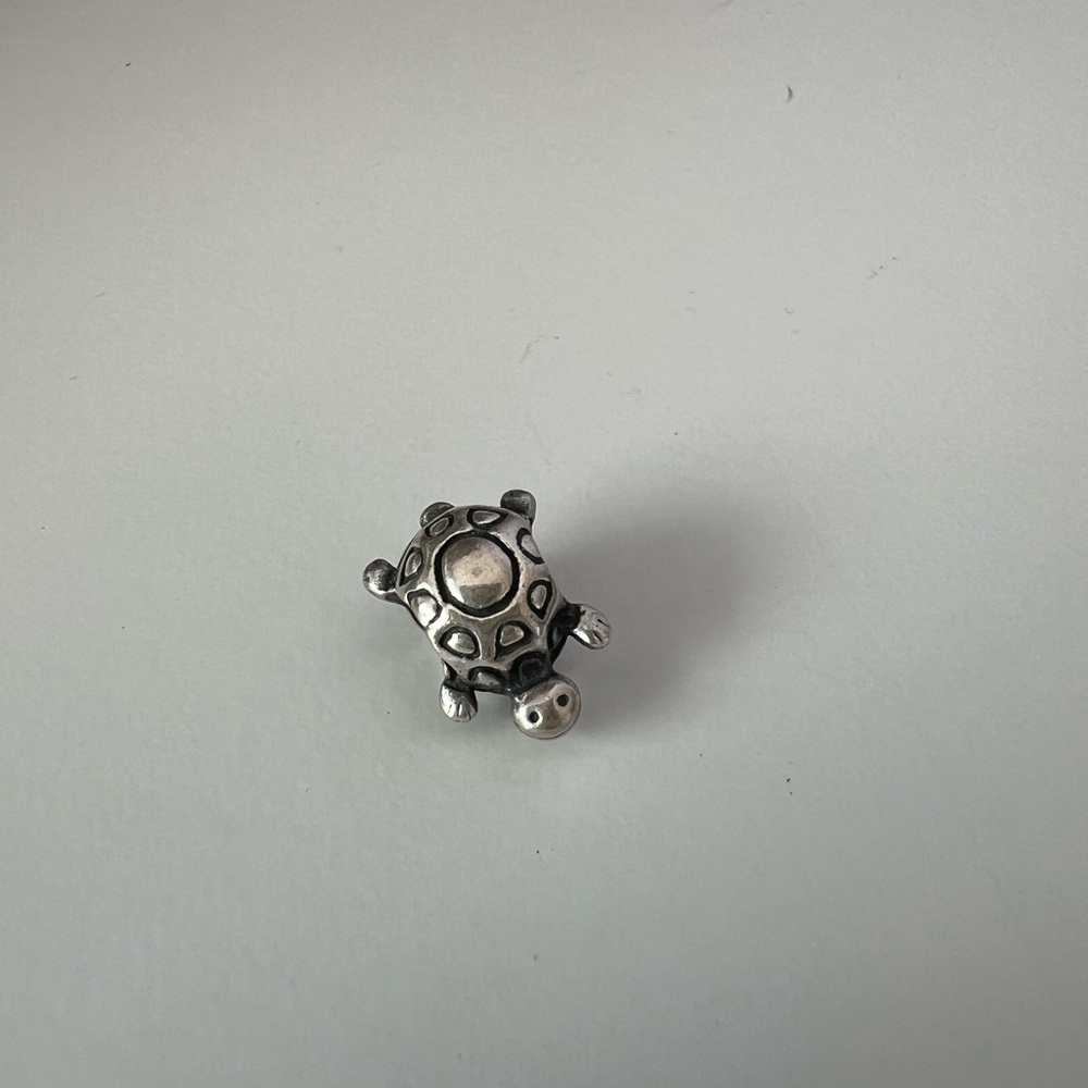Pandora Sterling Silver Happy Turtle Charm Bead 925 ALE
